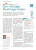 Den richtigen Nachfolger finden