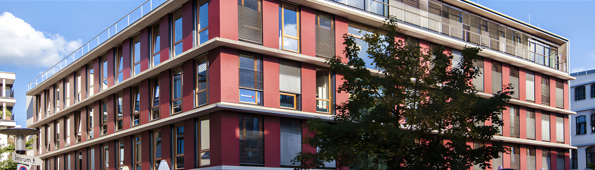 Unternehmensgebäude der WCG Consulting